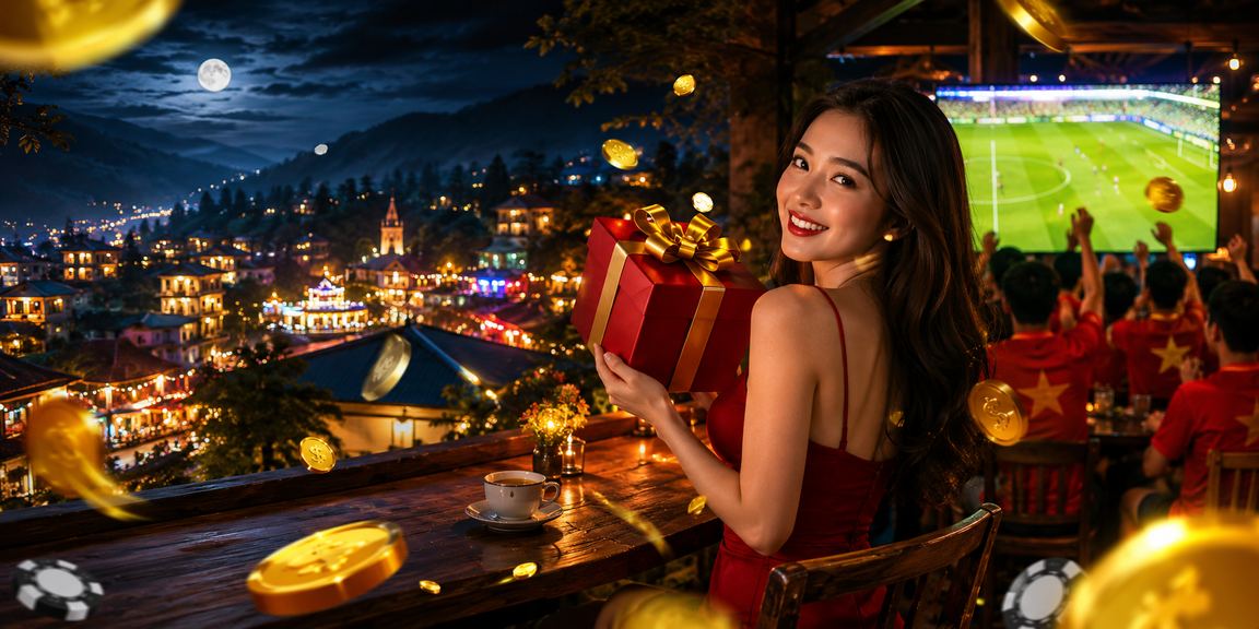 Người chơi ở Sa Pa thư giãn với game bài trong lúc xem bóng đá